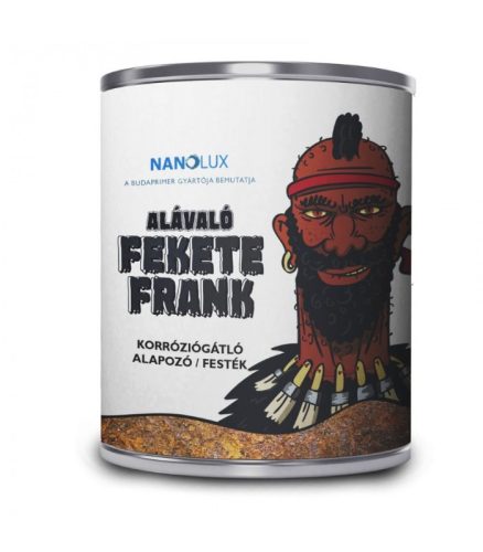  ALÁVALÓ 3in1 Korróziógátló alapozó és fedőfesték 0,75l - Fekete Frank