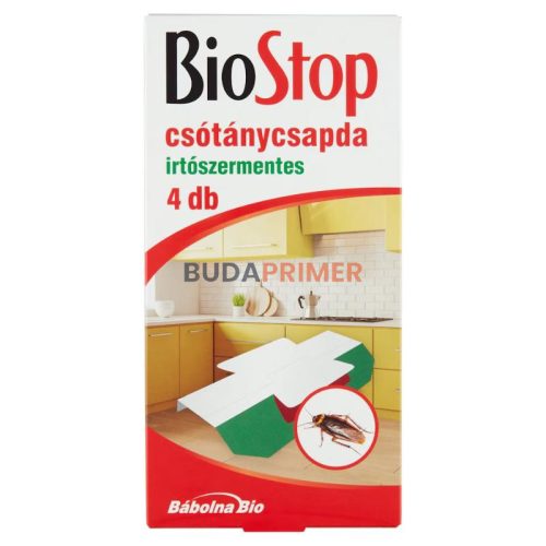Biostop csótánycsapda (ragasztós) 4db/cs