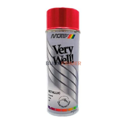 Motip Very Well metál piros 400 ml