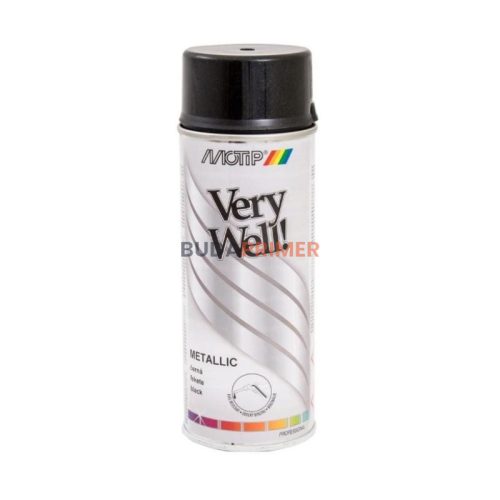 Motip Very Well metál fekete 400 ml