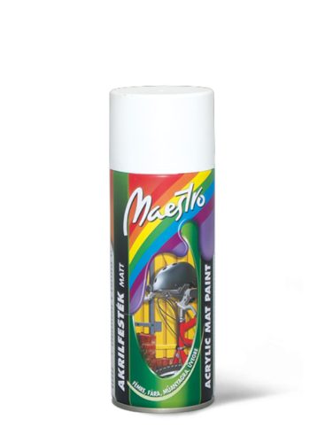 Maestro fehér matt aeroszol 400 ml