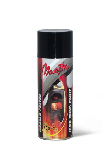 Maestro hőálló fekete aeroszol (9004) 400 ml