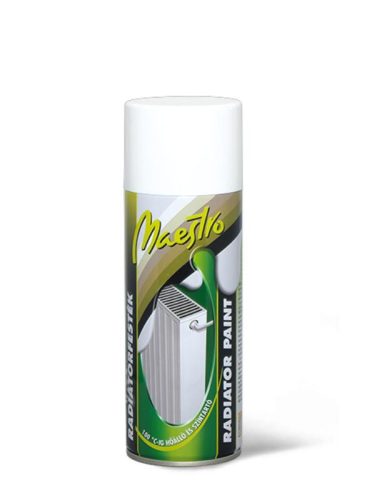 Maestro radiátor festék fehér aeroszol (9003) 400 ml