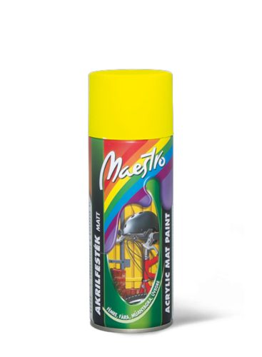 Maestro világító sárga aeroszol (1026) 400 ml