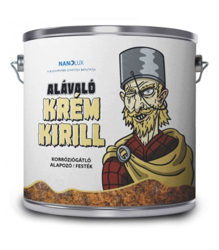  ALÁVALÓ 3in1 Korróziógátló alapozó és fedőfesték 2,5l - Krém Kirill