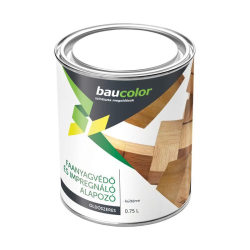 BauColor faanyagvédő és impregnáló alapozó 0,75 liter