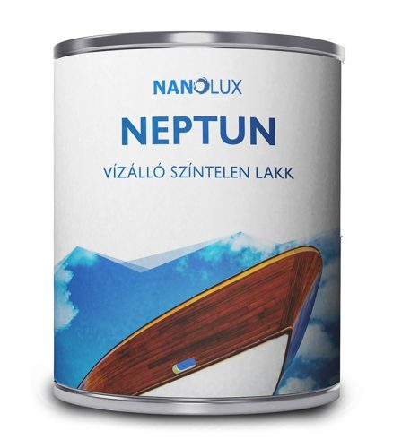 Neptun vízálló színtelen lakk, csónaklakk 0,75 liter