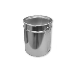 Fém festékes vödör kanna 22,5 liter tetővel